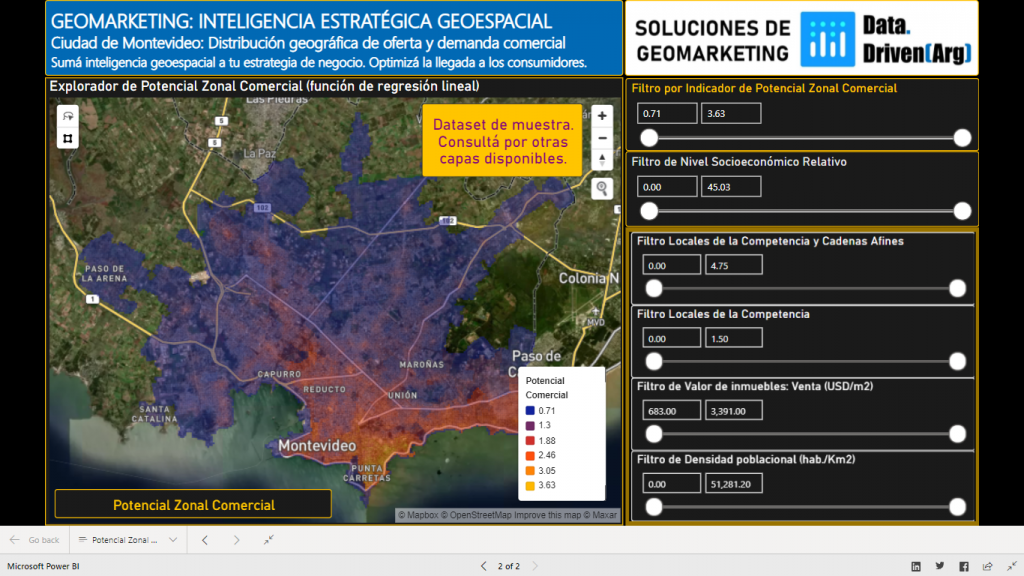 Geomarketing Montevideo